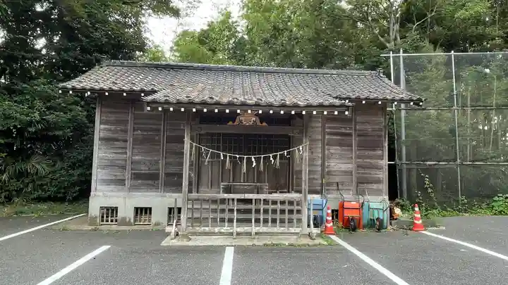 鳥屋神社の本殿・本堂