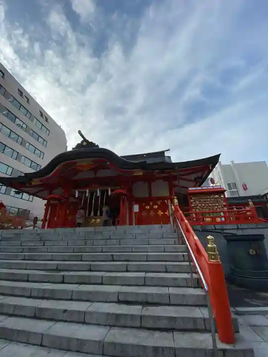 花園神社の本殿・本堂
