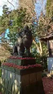 三祖神社(奥宮)の狛犬