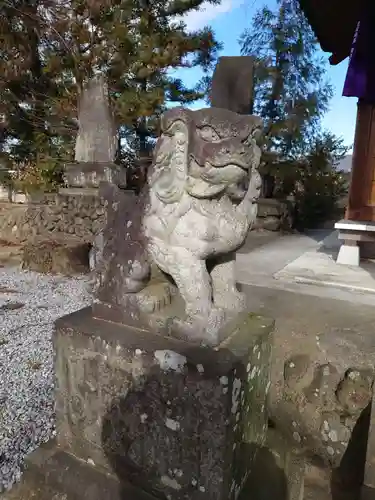 東石清水八幡神社の狛犬