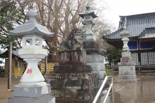 白子神社の狛犬