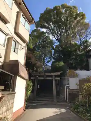 安居神社の鳥居