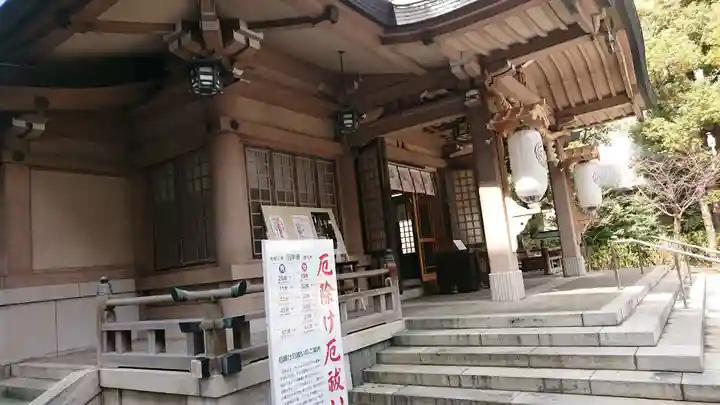 坐摩神社の本殿・本堂