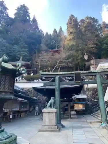 宝山寺の鳥居