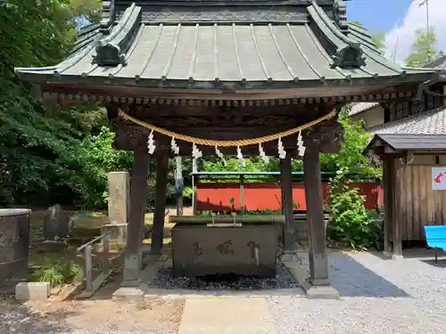 前玉神社の手水