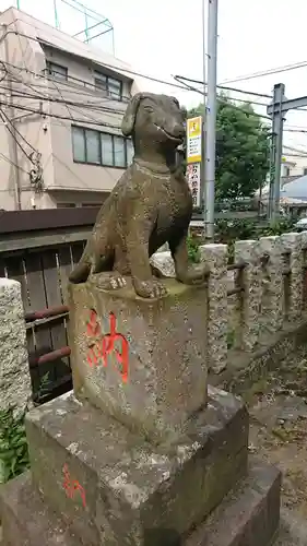 道祖神社の狛犬