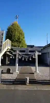 吹上天神社の鳥居