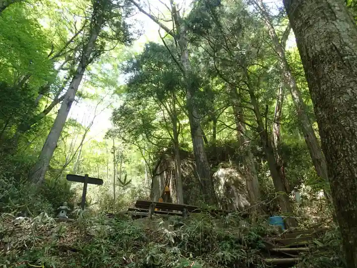 石割神社の自然