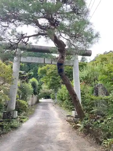 秩父御嶽神社の鳥居