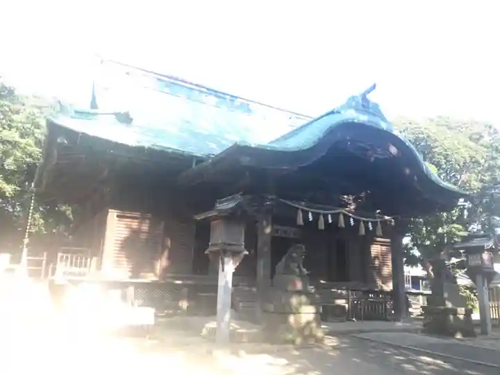 下総国三山 二宮神社の本殿・本堂