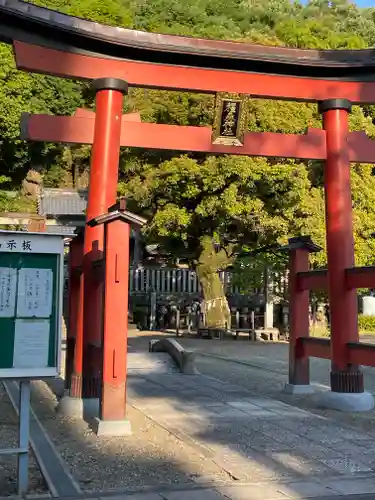 岐阜信長神社（橿森神社境内摂社）の鳥居