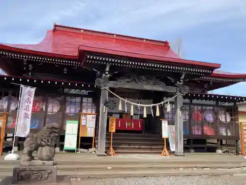 伊達神社の本殿