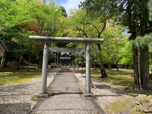 松木神社の鳥居