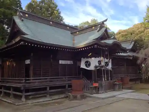 常陸第三宮　吉田神社の本殿・本堂