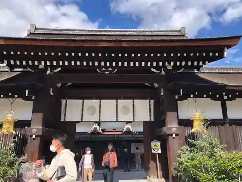 賀茂御祖神社（下鴨神社）の山門