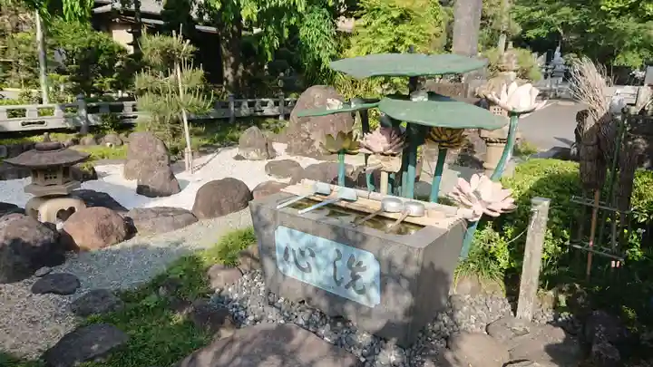 普明寺の手水舎