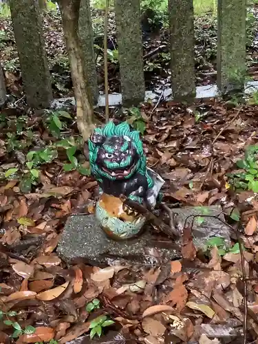 八田神明社の狛犬