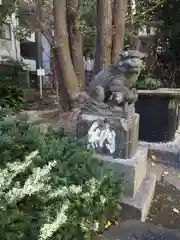 新橋鹽竃神社の狛犬