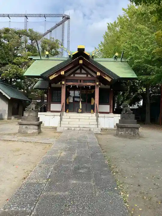 上小松天祖神社の本殿・本堂