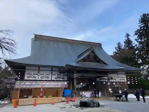 中尊寺の本殿・本堂