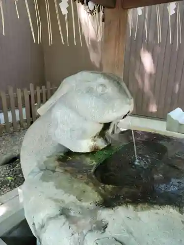 調神社の手水