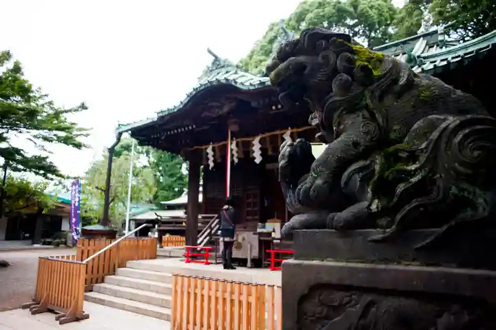 代々木八幡宮の本殿・本堂