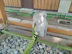 港住吉神社の手水