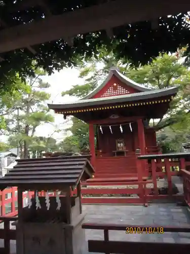 旗上弁財天社の本殿・本堂