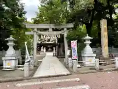 新田神社の鳥居