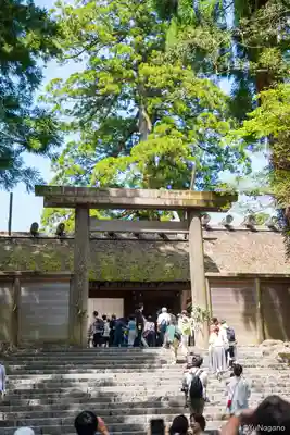 伊勢神宮内宮(皇大神宮)の鳥居