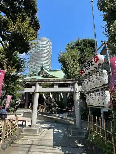 高木神社の鳥居