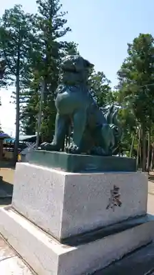 鬼鎮神社の狛犬