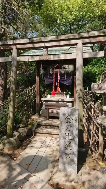 市谷亀岡八幡宮の鳥居