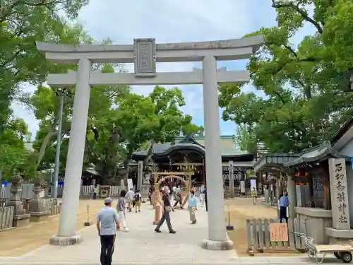 石切劔箭神社の鳥居