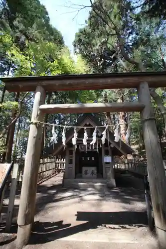 宝登山神社奥宮の鳥居