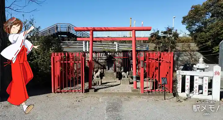 諏訪野八幡神社の末社・摂社