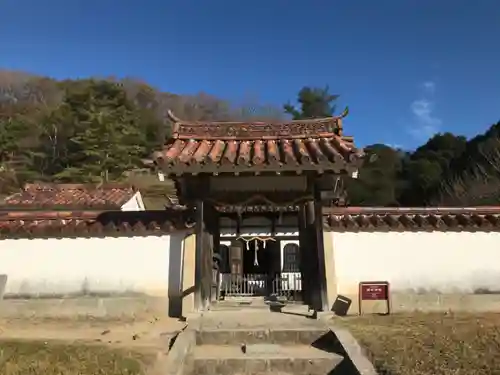 閑谷神社の山門・神門