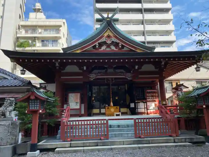 秋葉神社の本殿・本堂