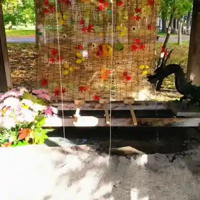彌彦神社　(伊夜日子神社)の手水舎
