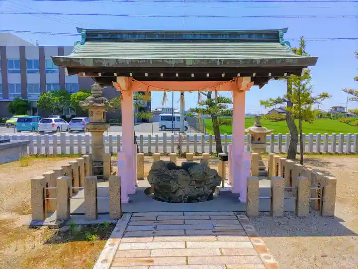 日吉神社(神戸)の手水舎