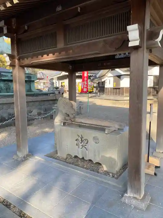 龍城神社の手水舎