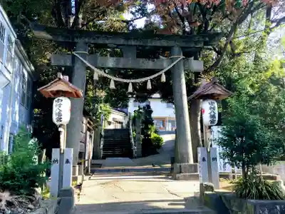 中村八幡宮の鳥居