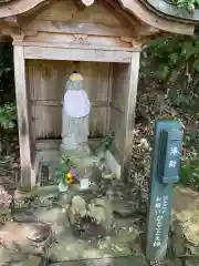 犬山寂光院の像