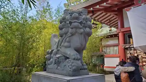 來宮神社の狛犬