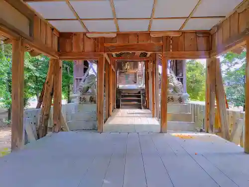 神明社（須ケ脇）の本殿・本堂