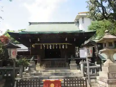 五條天神社の本殿・本堂