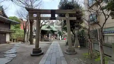 小野照崎神社の鳥居