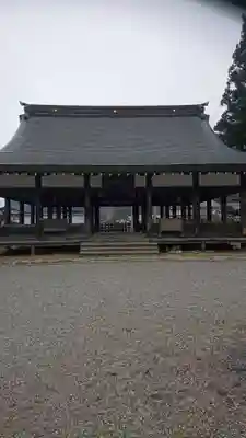 飛驒一宮水無神社の本殿・本堂