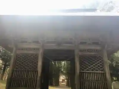 早池峰神社の山門・神門