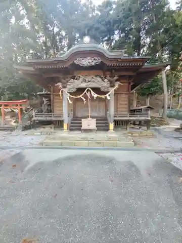 諏訪神社の本殿・本堂